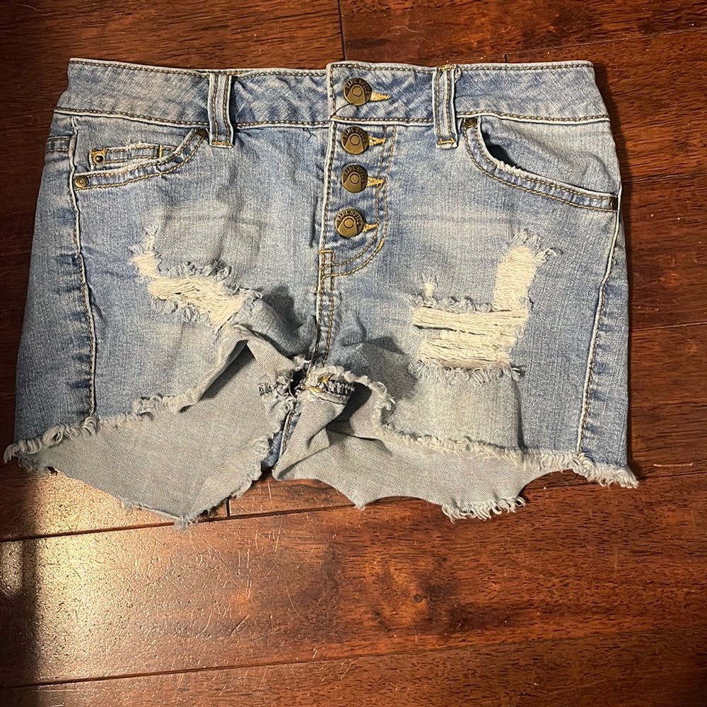 Blue spice shorts